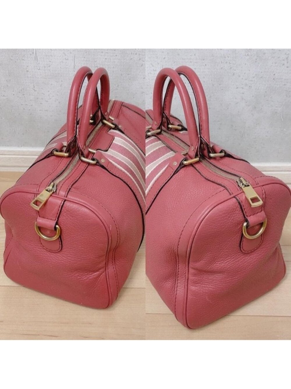 Gucci Sherry Line 2-Way Boston Bag Pink - Picture 4 of 12
